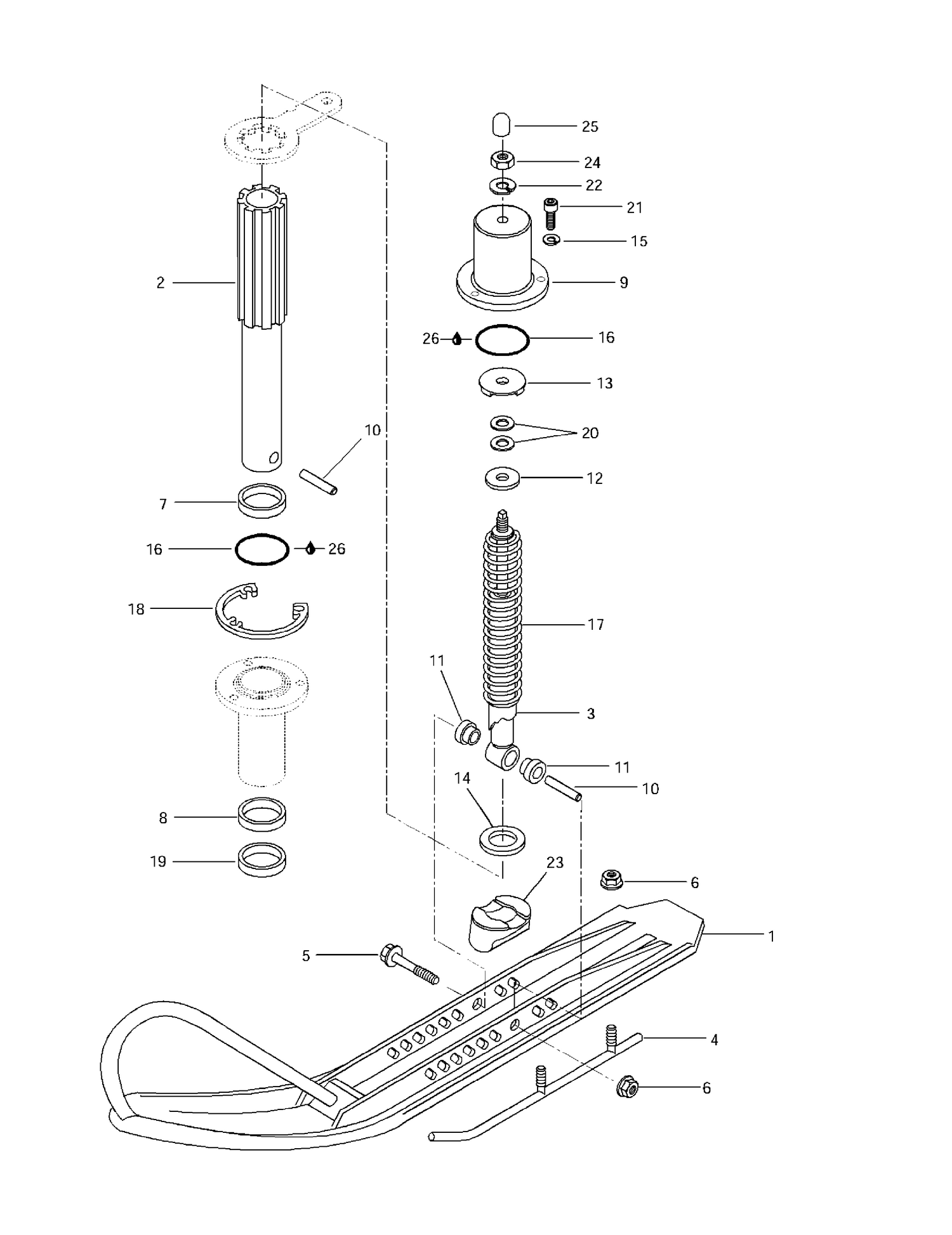 07- Front Suspension And Ski