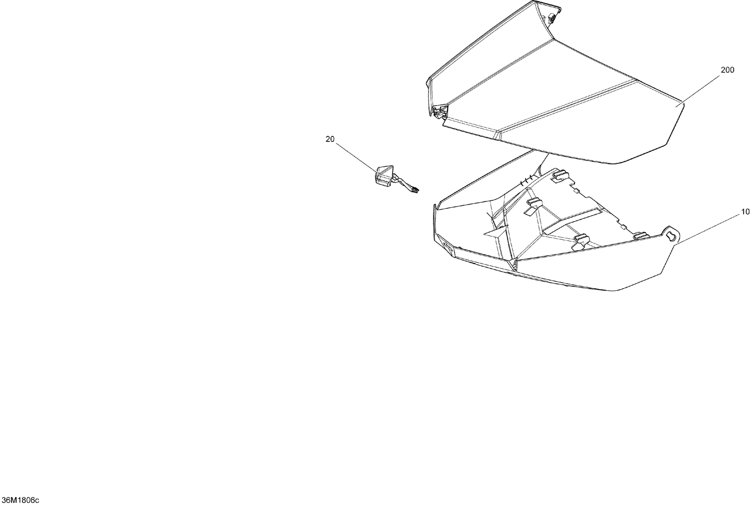 09- Luggage Rack - 600 CARB