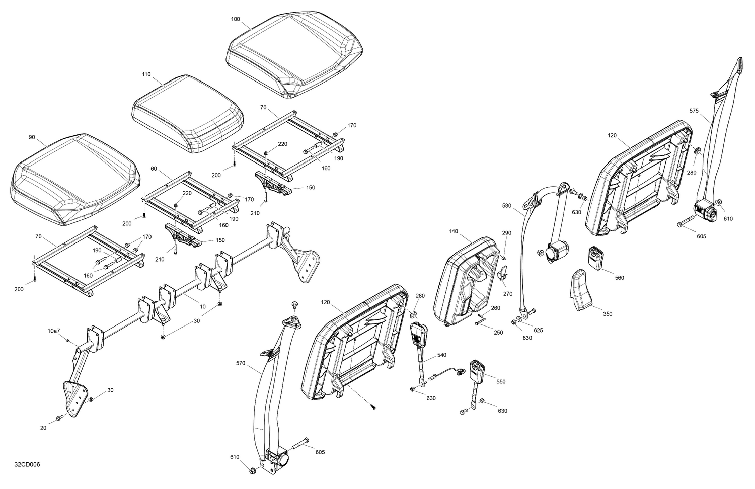 07- Body - Seat - Front Section