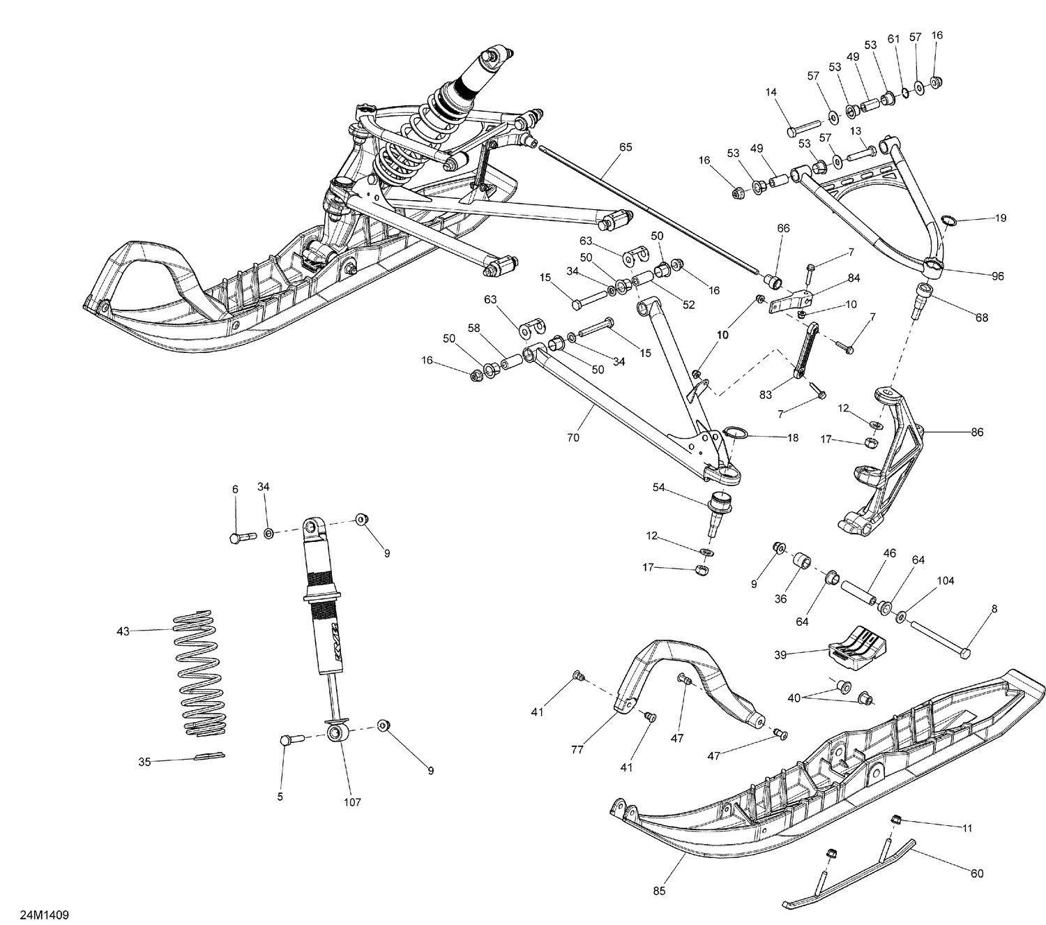 07- Front Suspension And Ski