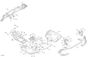07- Body - Skid Plate And Bumper Schematic
