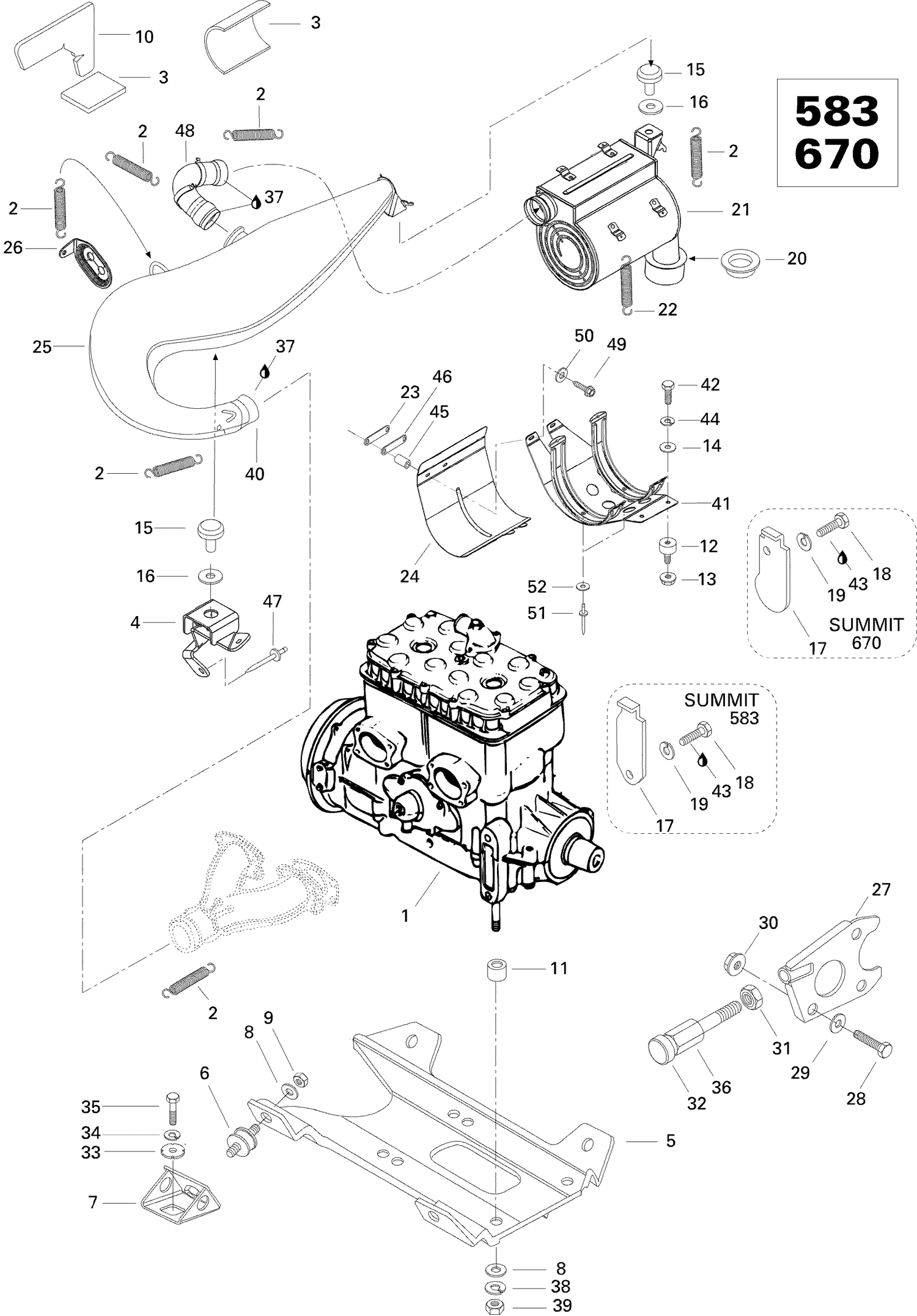 01- Engine And Engine Support 670