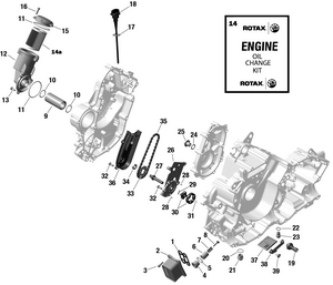 01- Rotax - Engine Lubrication Schematic