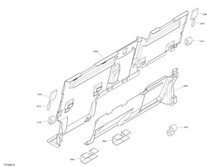 09- Cab - Back Wall Section Schematic