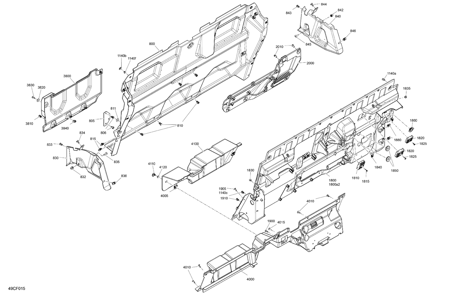 07- Cab Interior - Back Wall