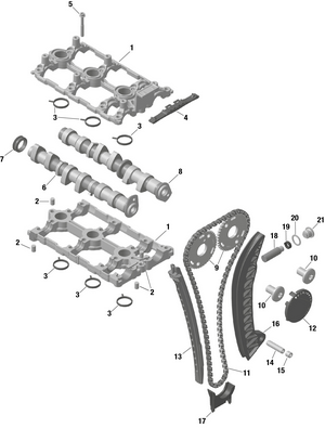 01- Rotax - Valve Train Schematic