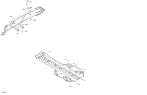 07- Body - Skid Plate And Bumper Schematic