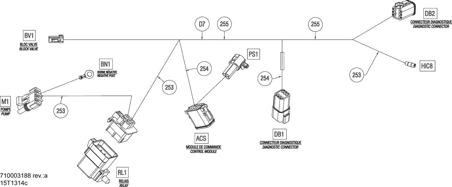 Assembly diagram