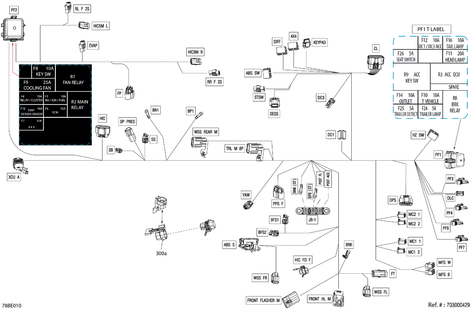 08- Electric - Main Harness - 710008859