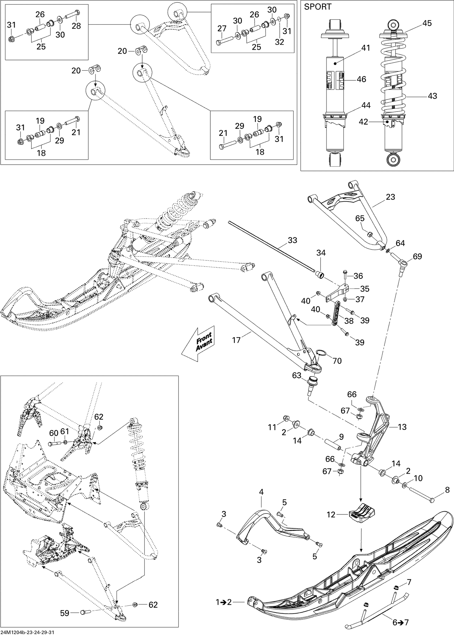 07- Front Suspension And Ski