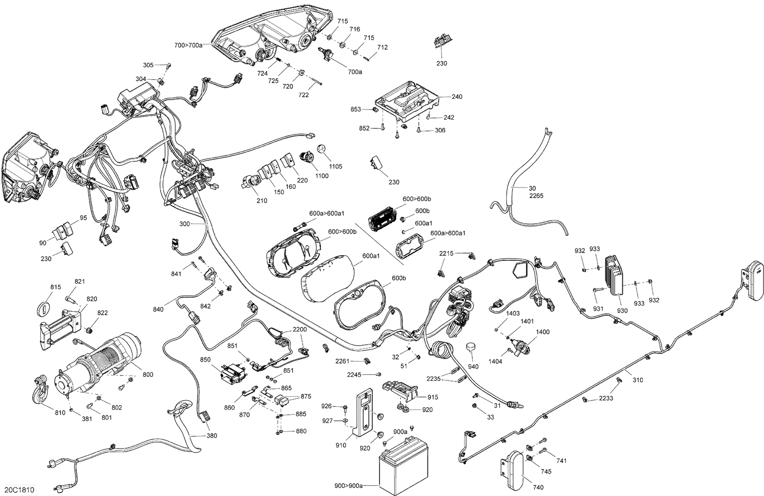 10- Electrical System Traxter Non Max