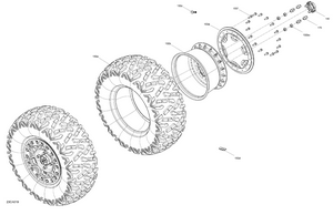 04- Drive - Rear Wheels - Xrs Schematic