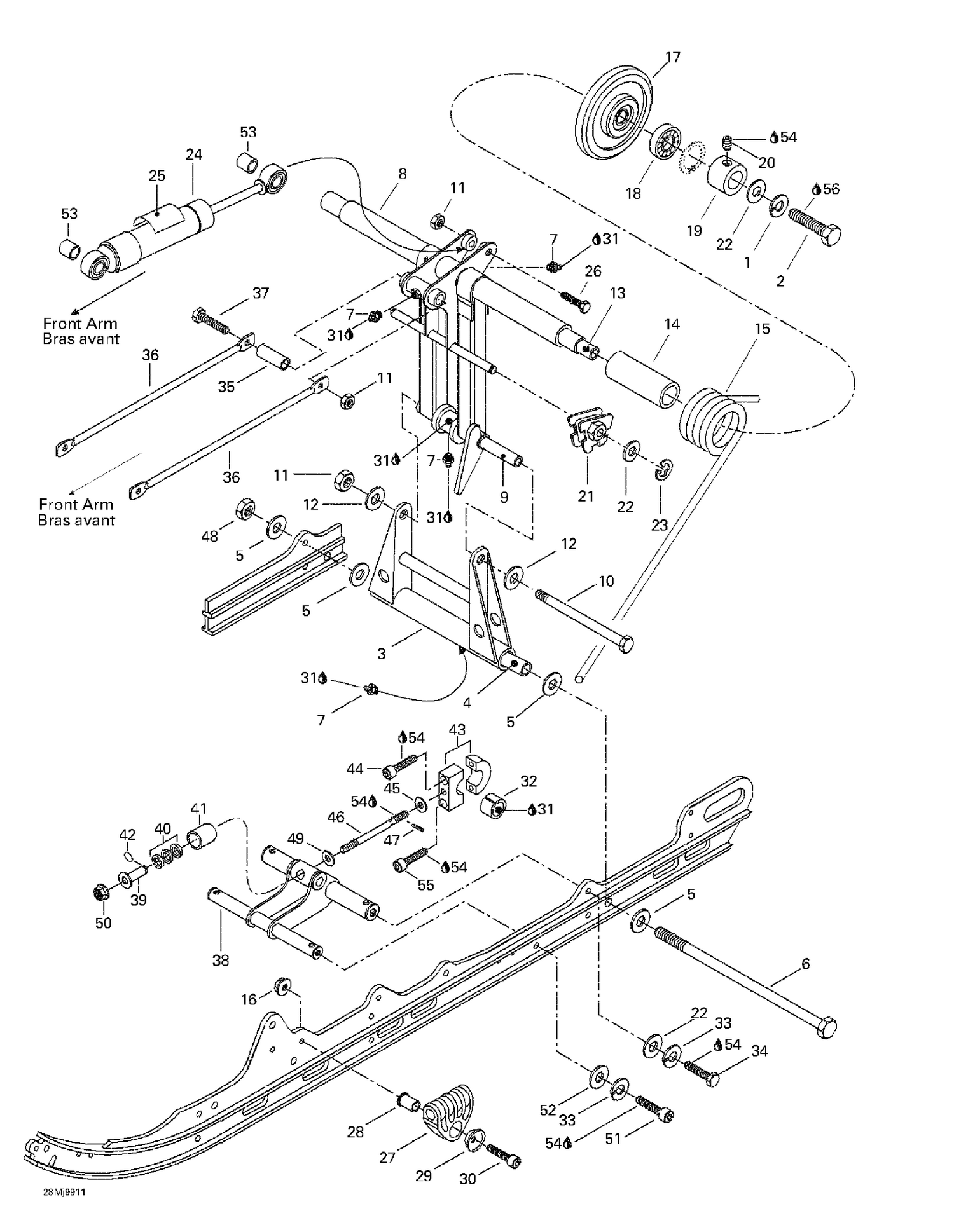 08- Rear Arm, Rear Suspension