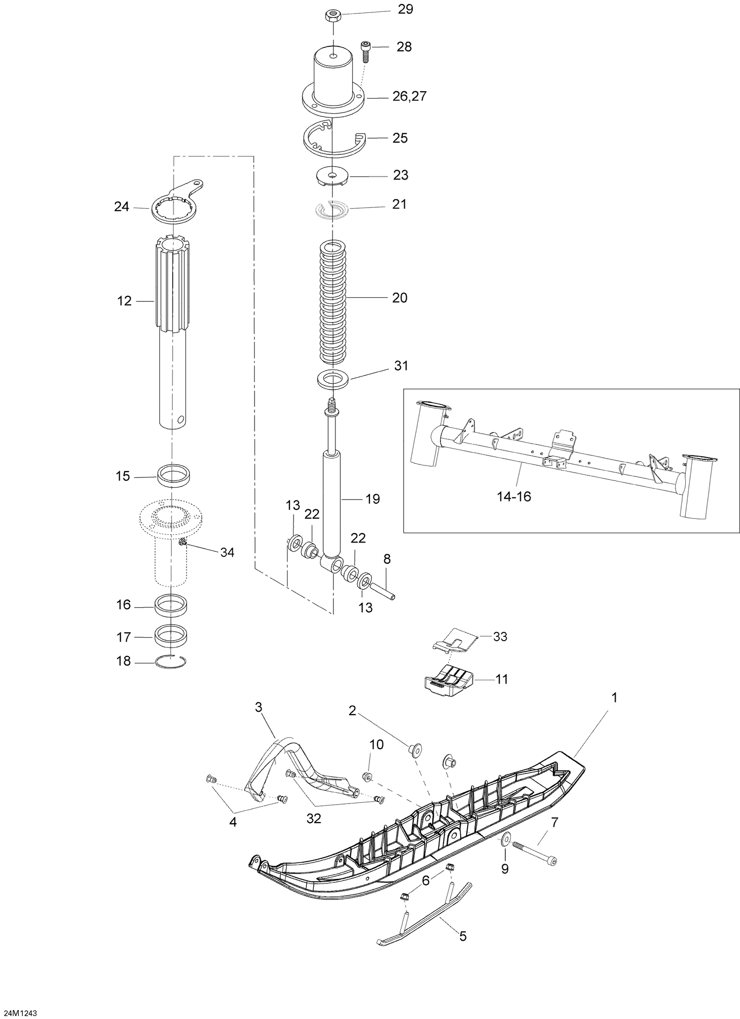 07- Front Suspension And Ski