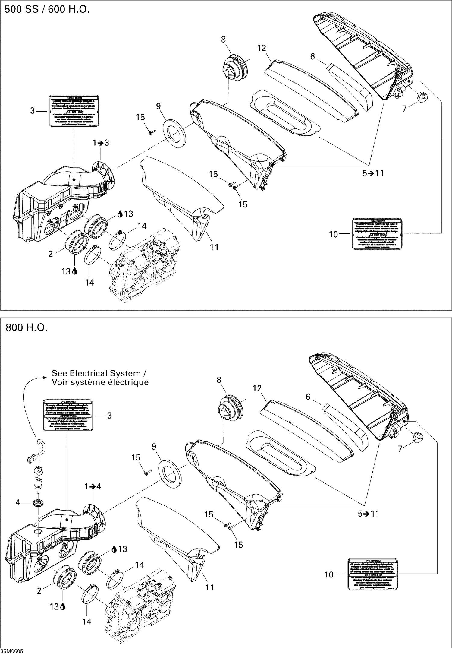 02- Air Intake System 800HO