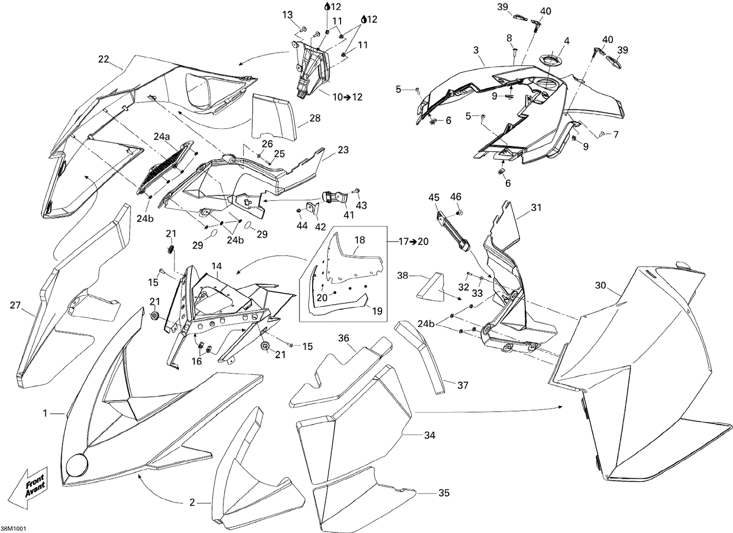 Assembly diagram