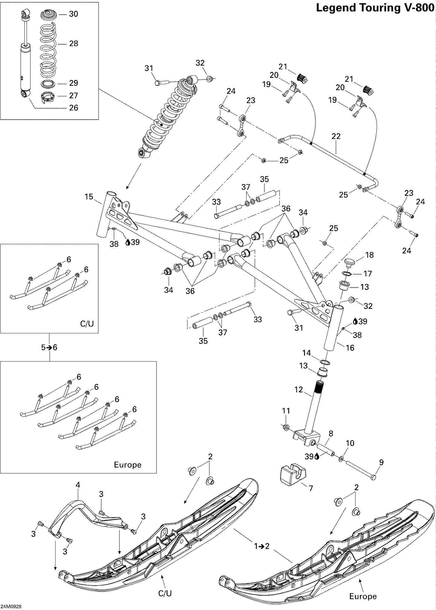 07- Front Suspension And Ski