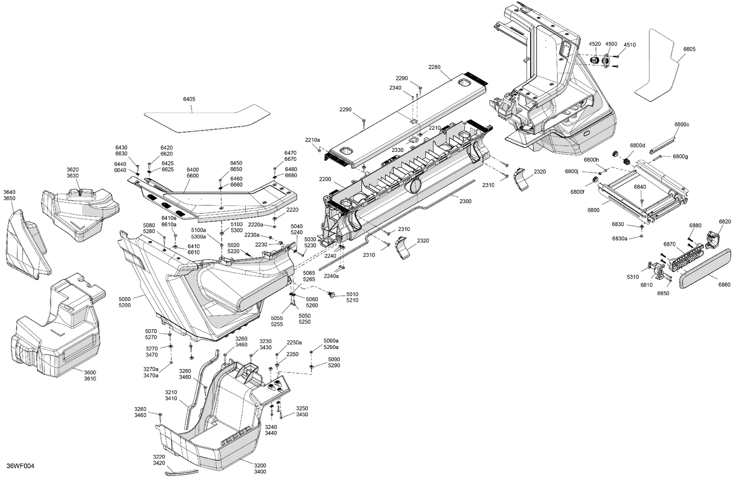 05- HULL - Rear Deflector Float and Rear Bumper