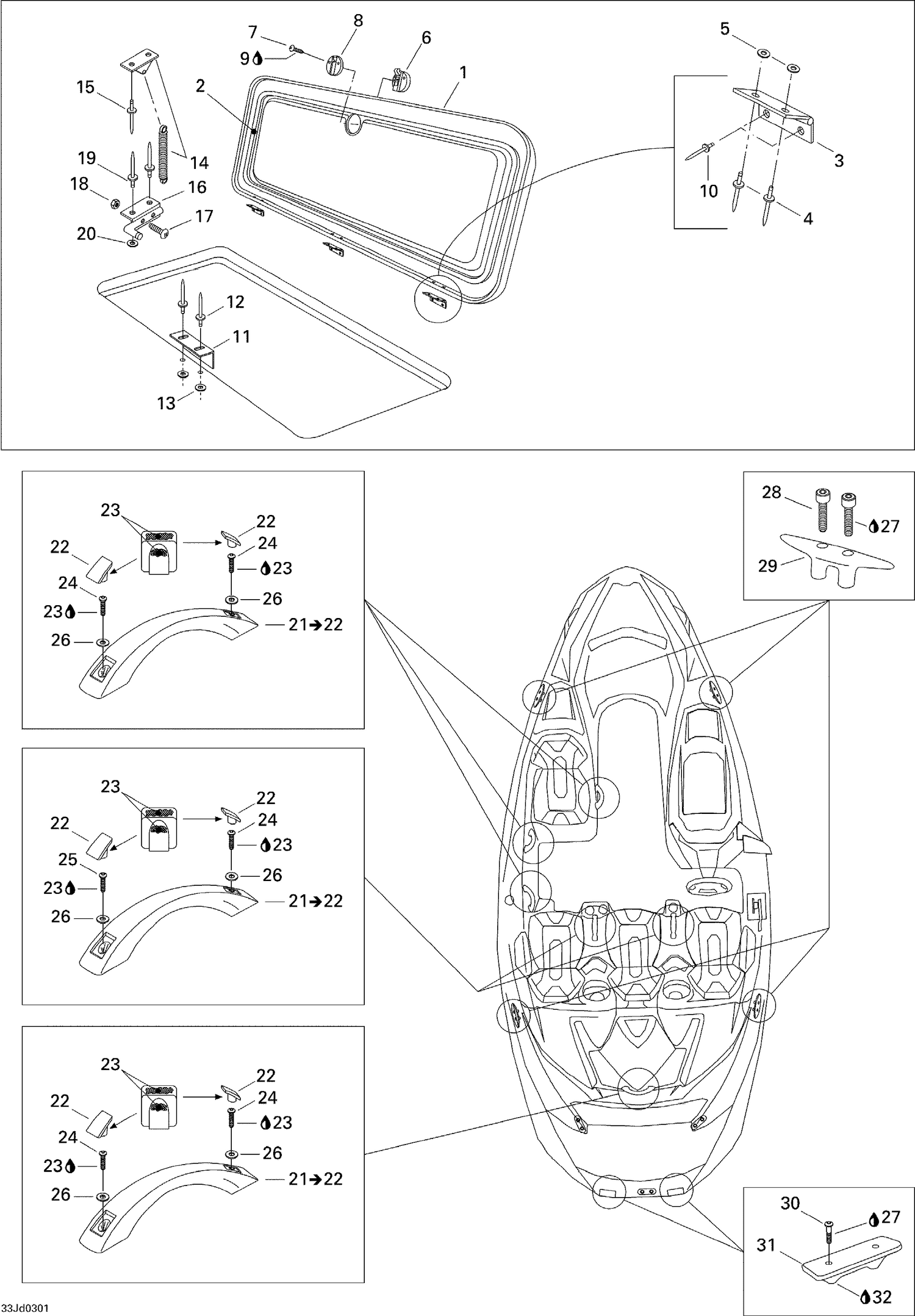 09- Central Cover and Accessories