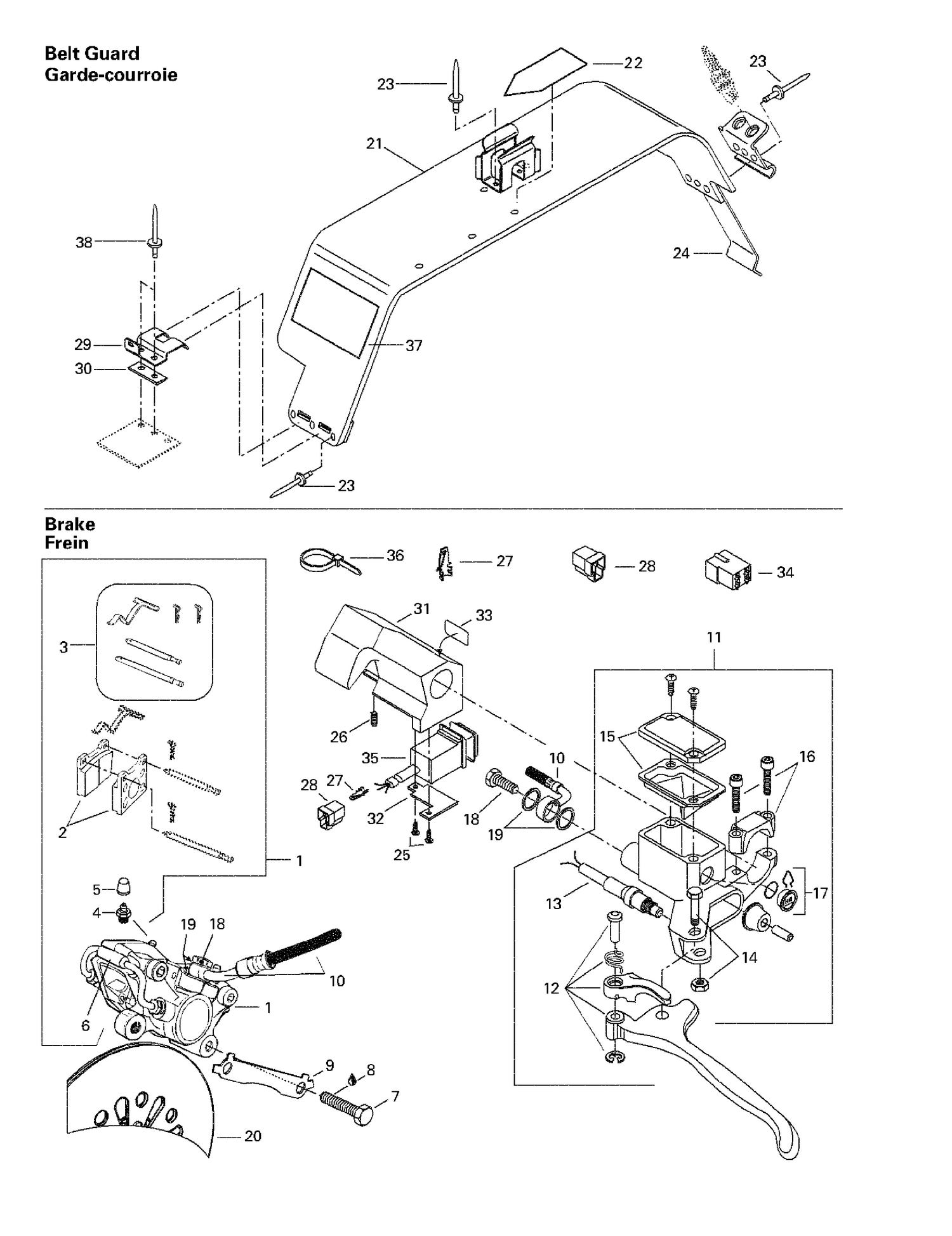 06- Hydraulic Brake And Belt Guard