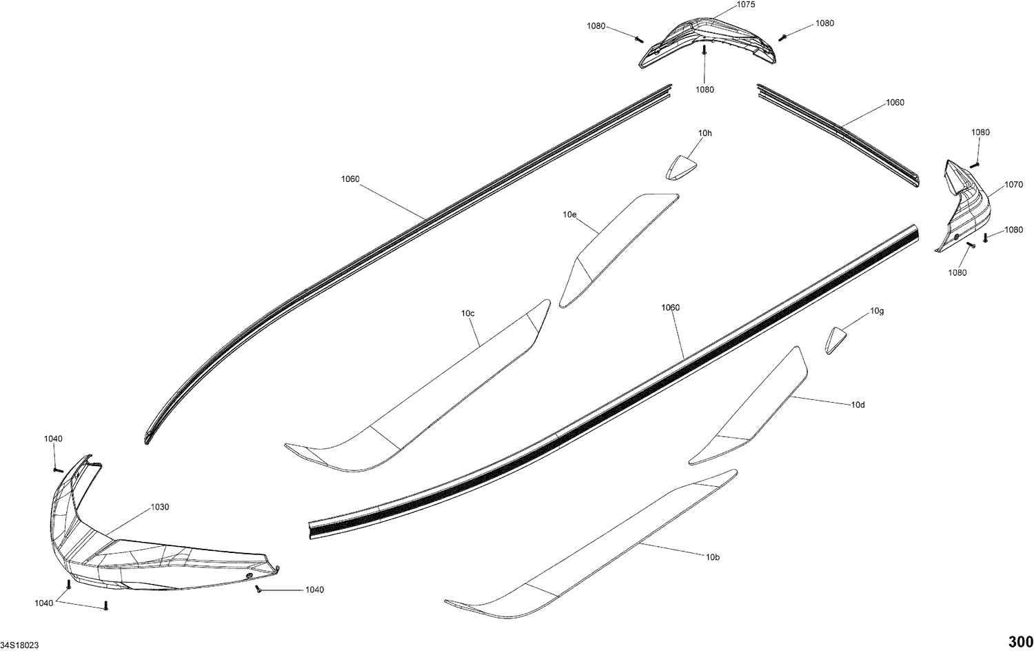 09- Body Hull Part - GTX Package LTD