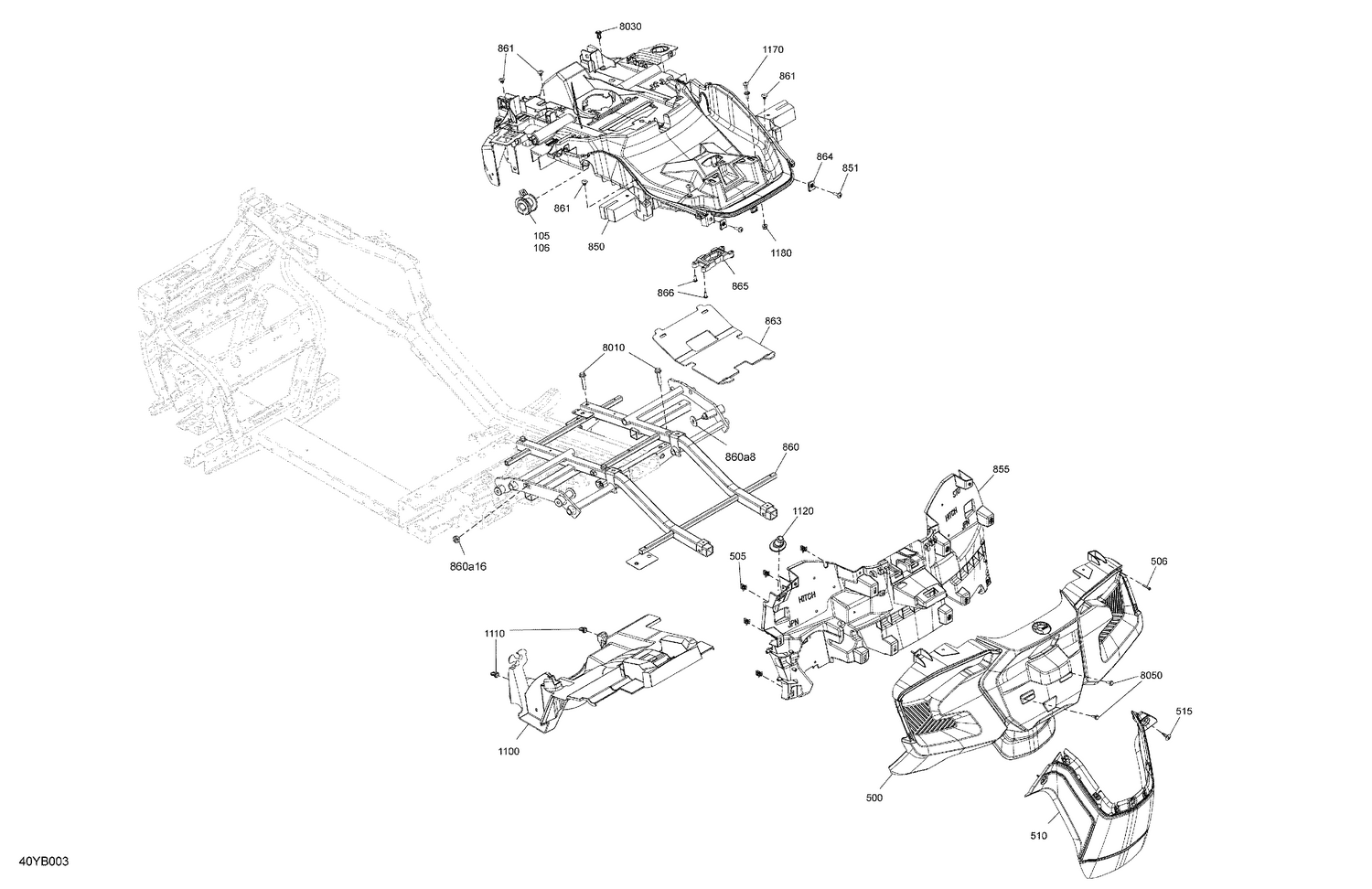 07- Body - Cargo Structure And Rear Fenders