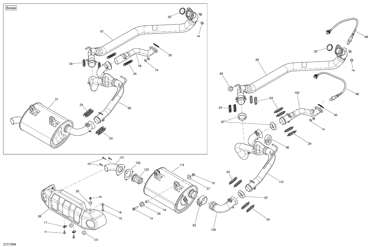 01- Exhaust System _21C1504