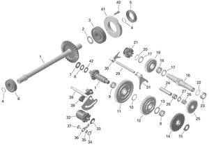 01- Rotax - Gearbox Schematic