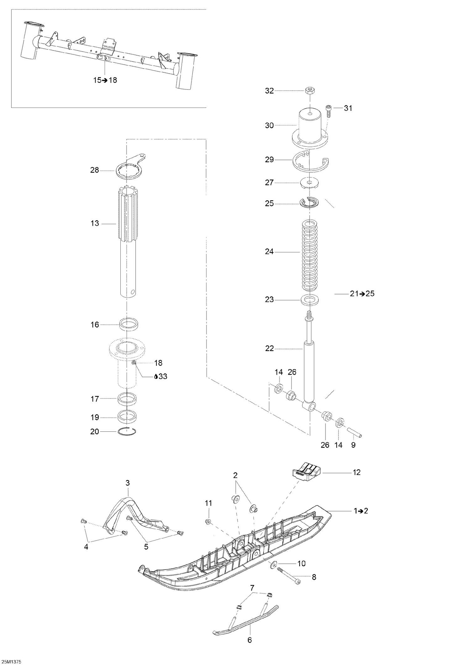 07- Front Suspension And Ski