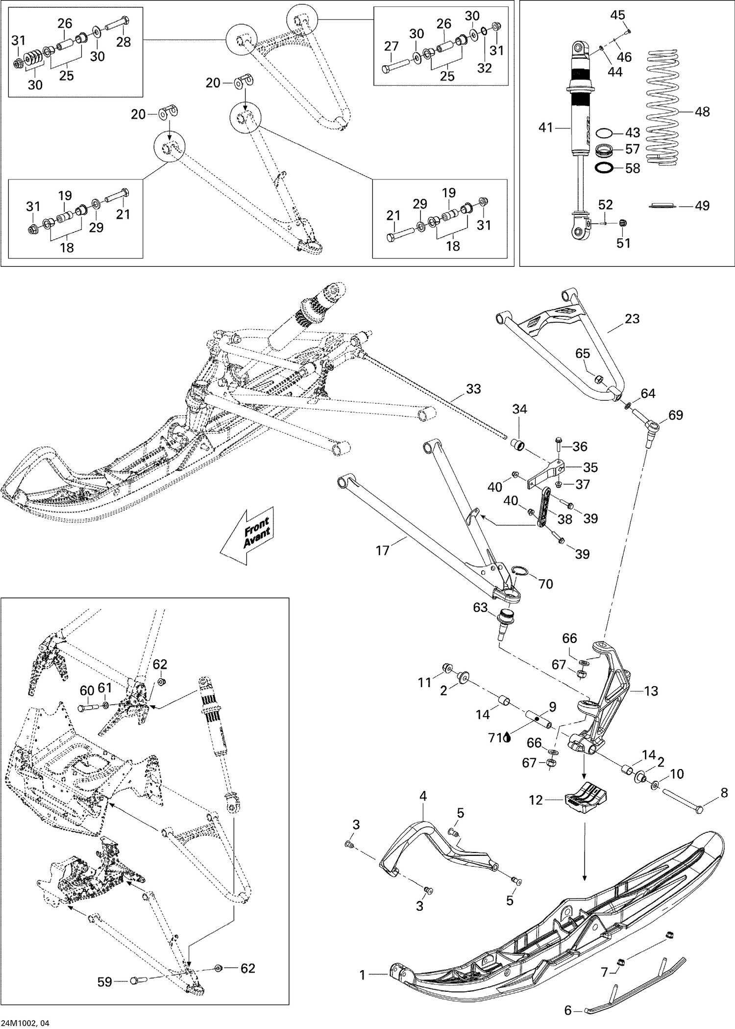 07- Front Suspension And Ski