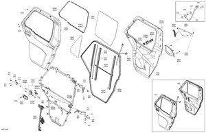 07- Body - Doors - Front Section Schematic