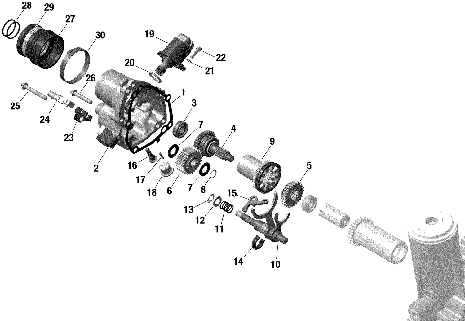 01- ROTAX - iDF Gearbox