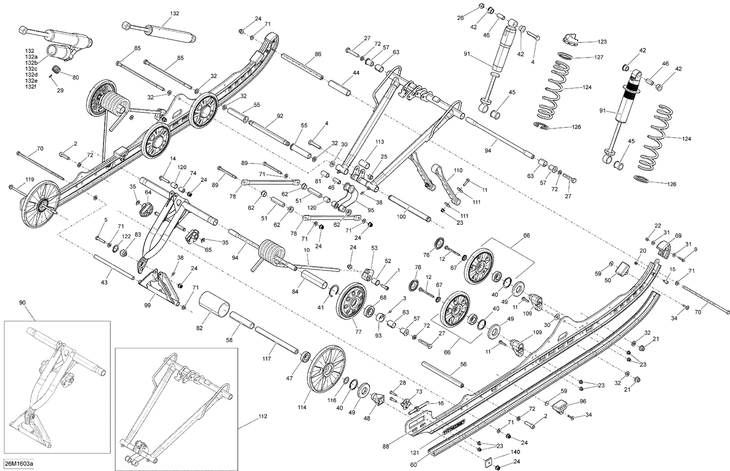 08- Rear Suspension - Package Backcountry