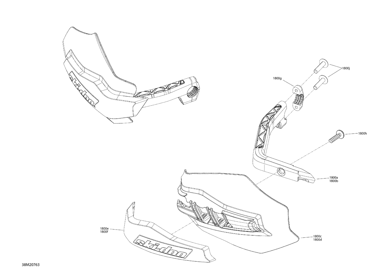 09- Body - Hood Section - Hand Protector