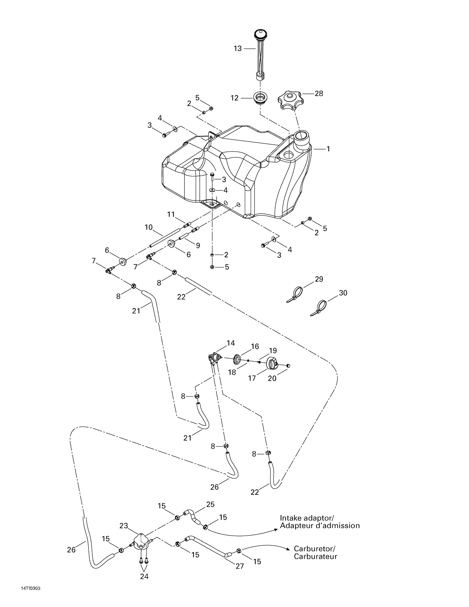 Assembly diagram