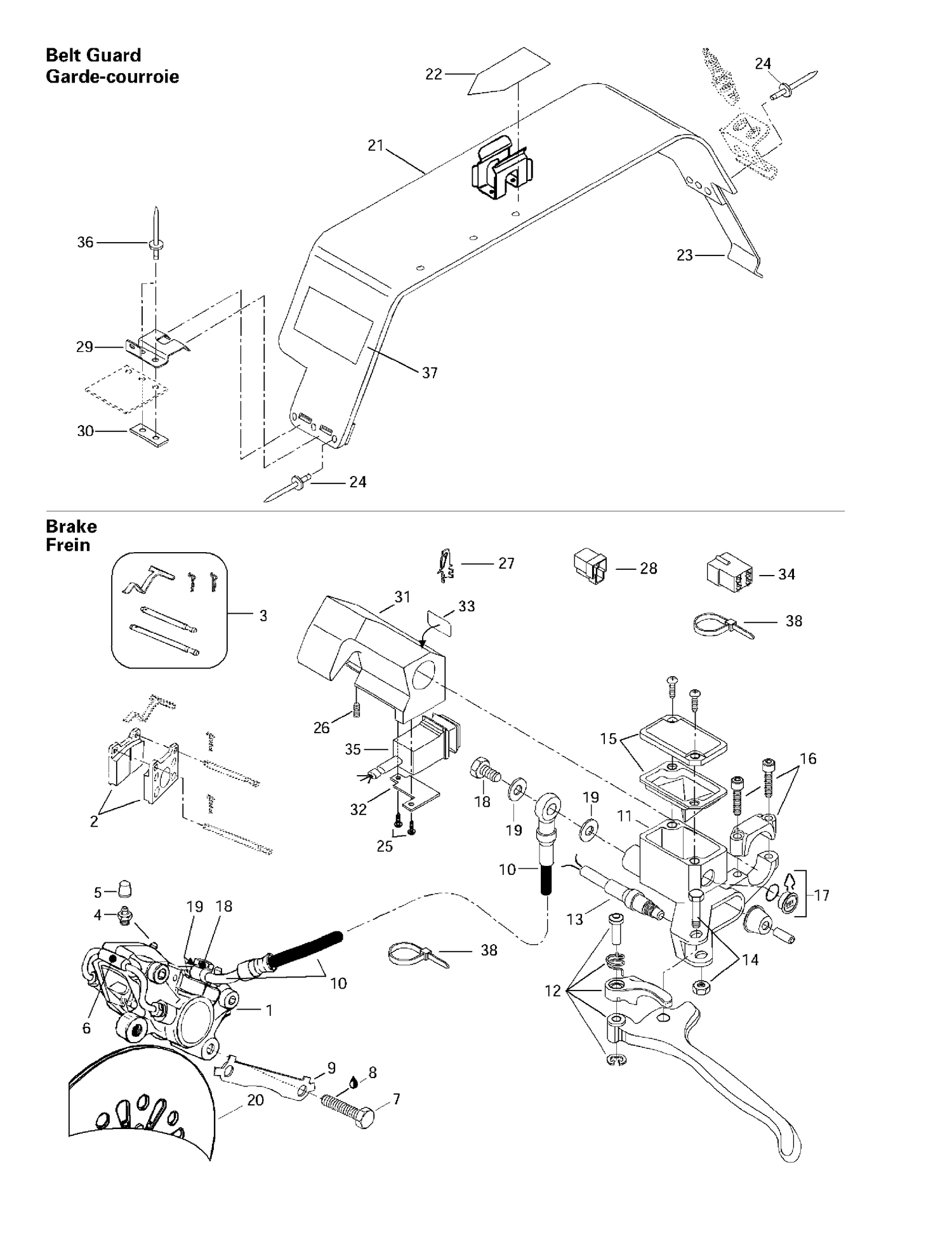 06- Hydraulic Brake And Belt Guard