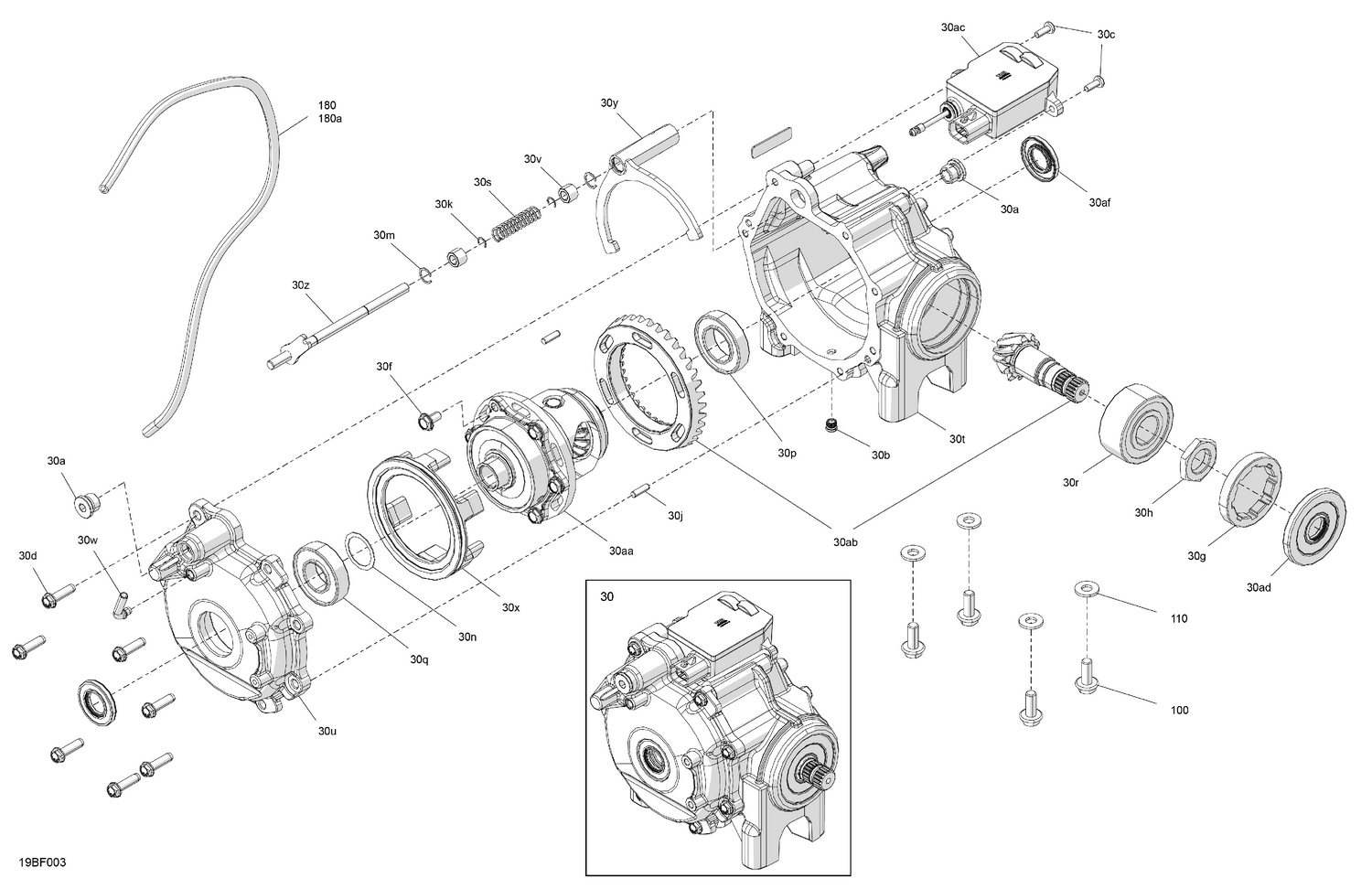04- Drive - Front - Differential Parts