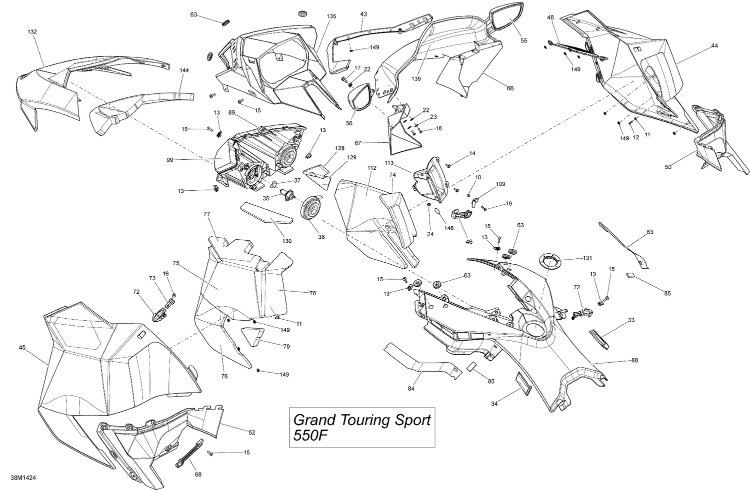 09- Hood, Windshield And Console