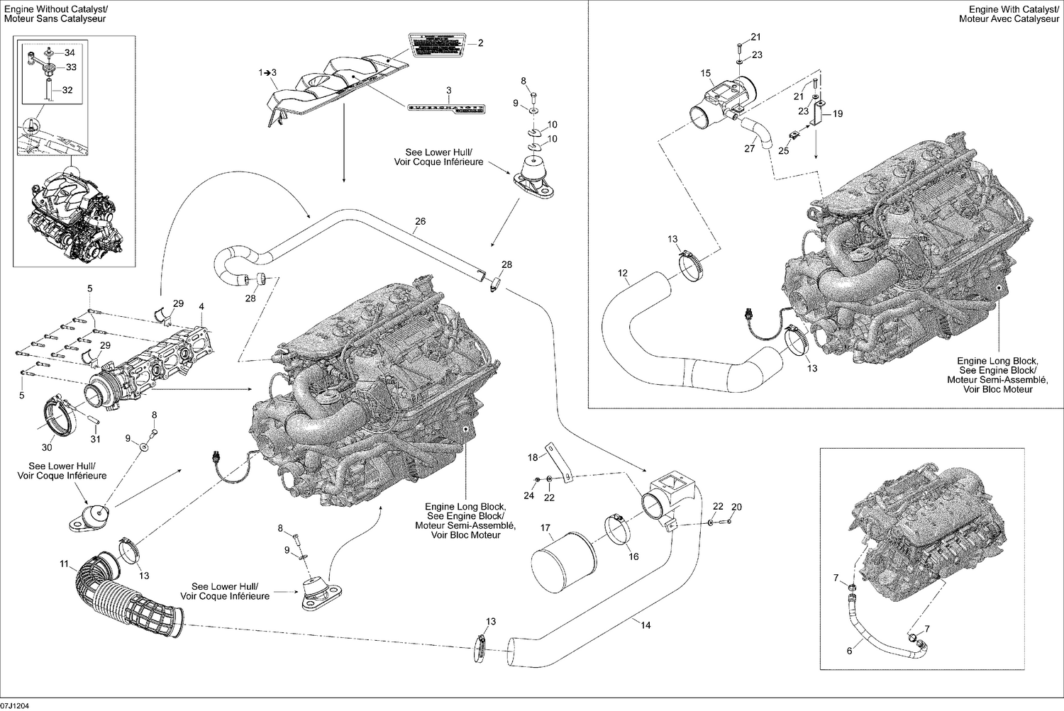01- Engine And Air Intake Silencer