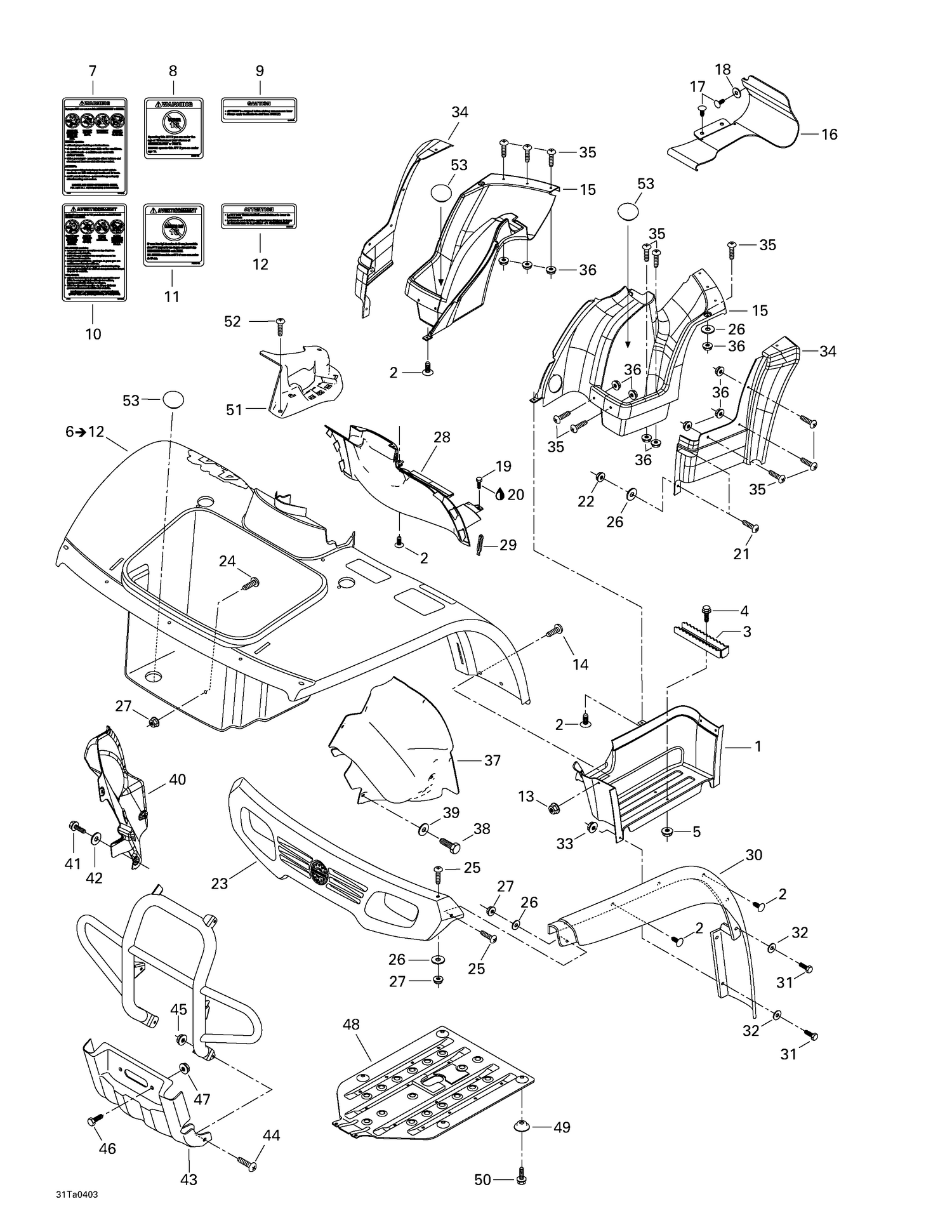 Assembly diagram