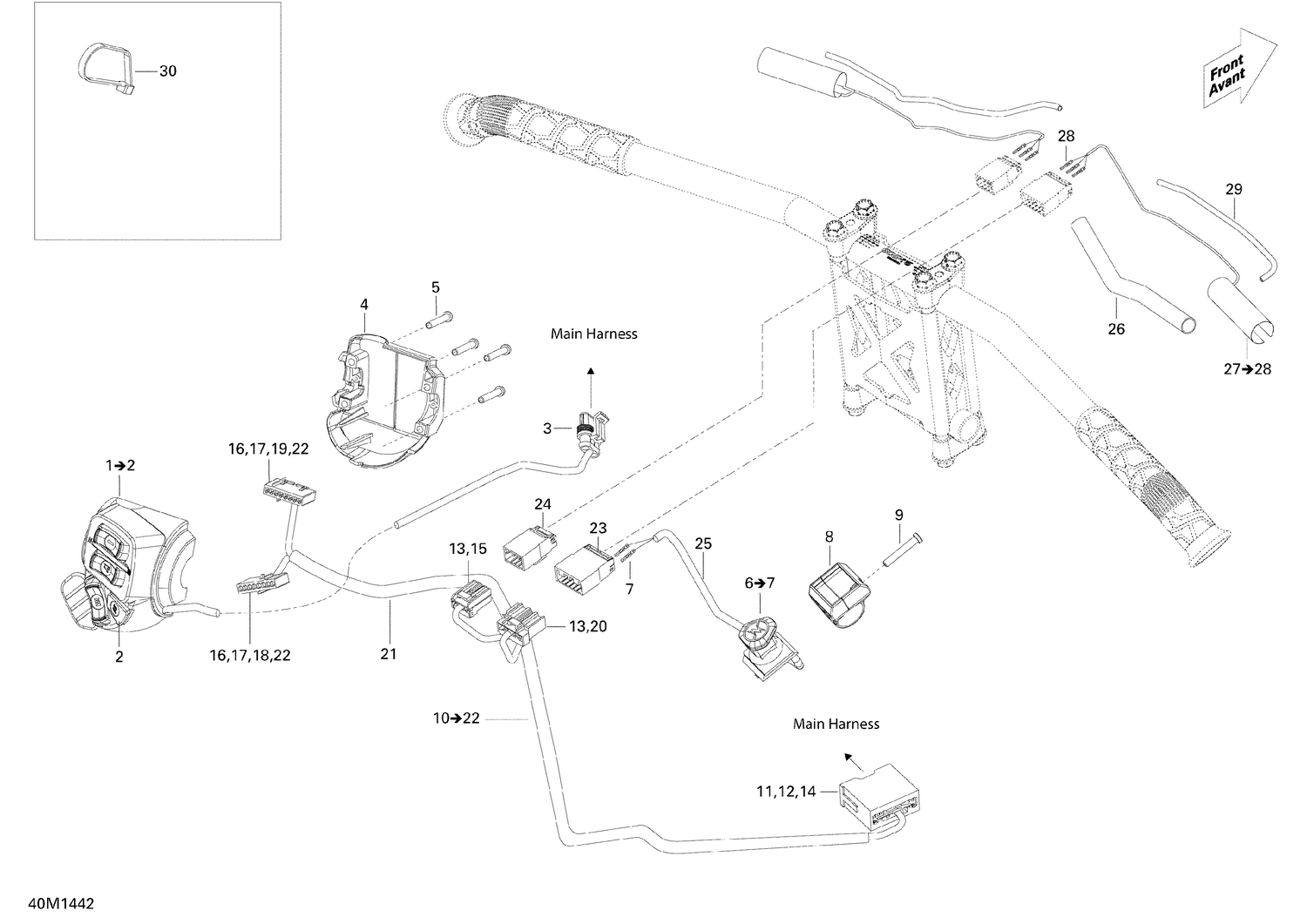 10- Steering Wiring Harness