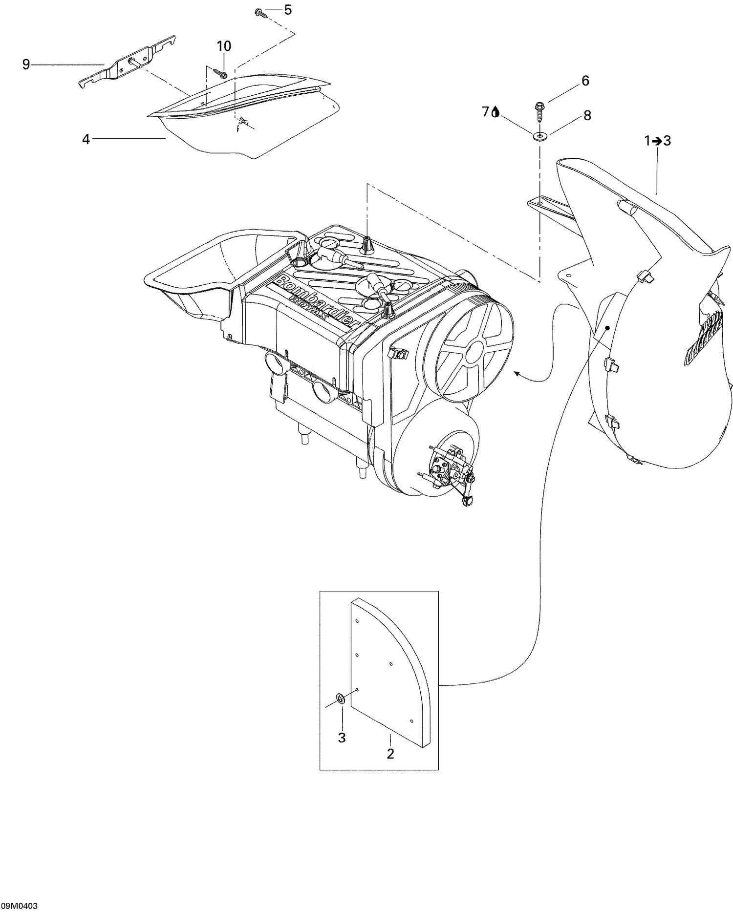 01- Cooling System SUMMIT (550F)