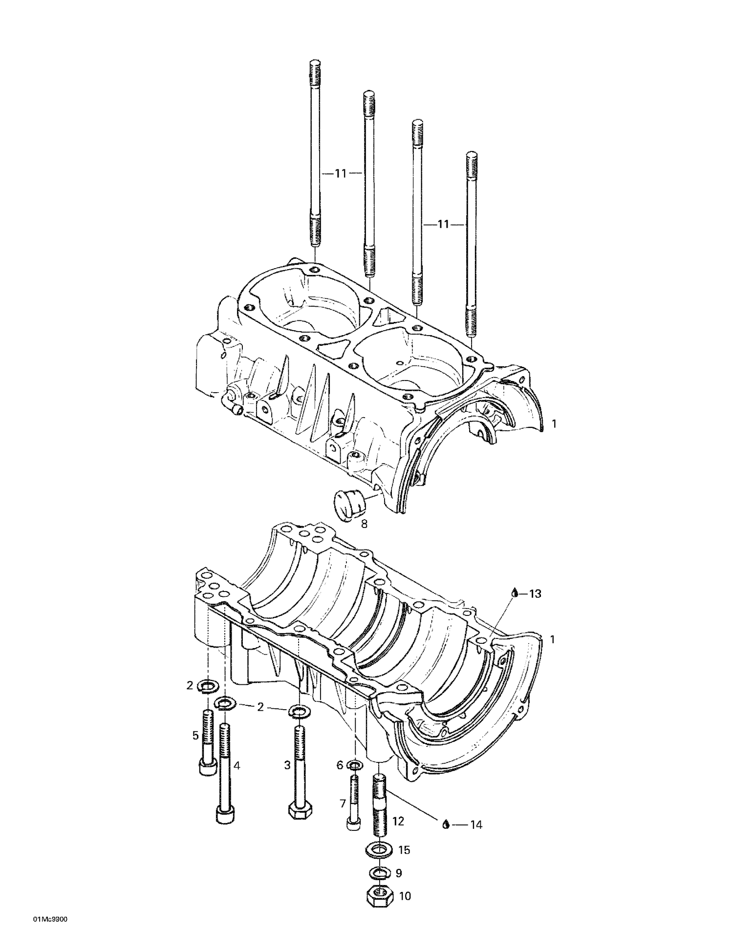 01- Crankcase