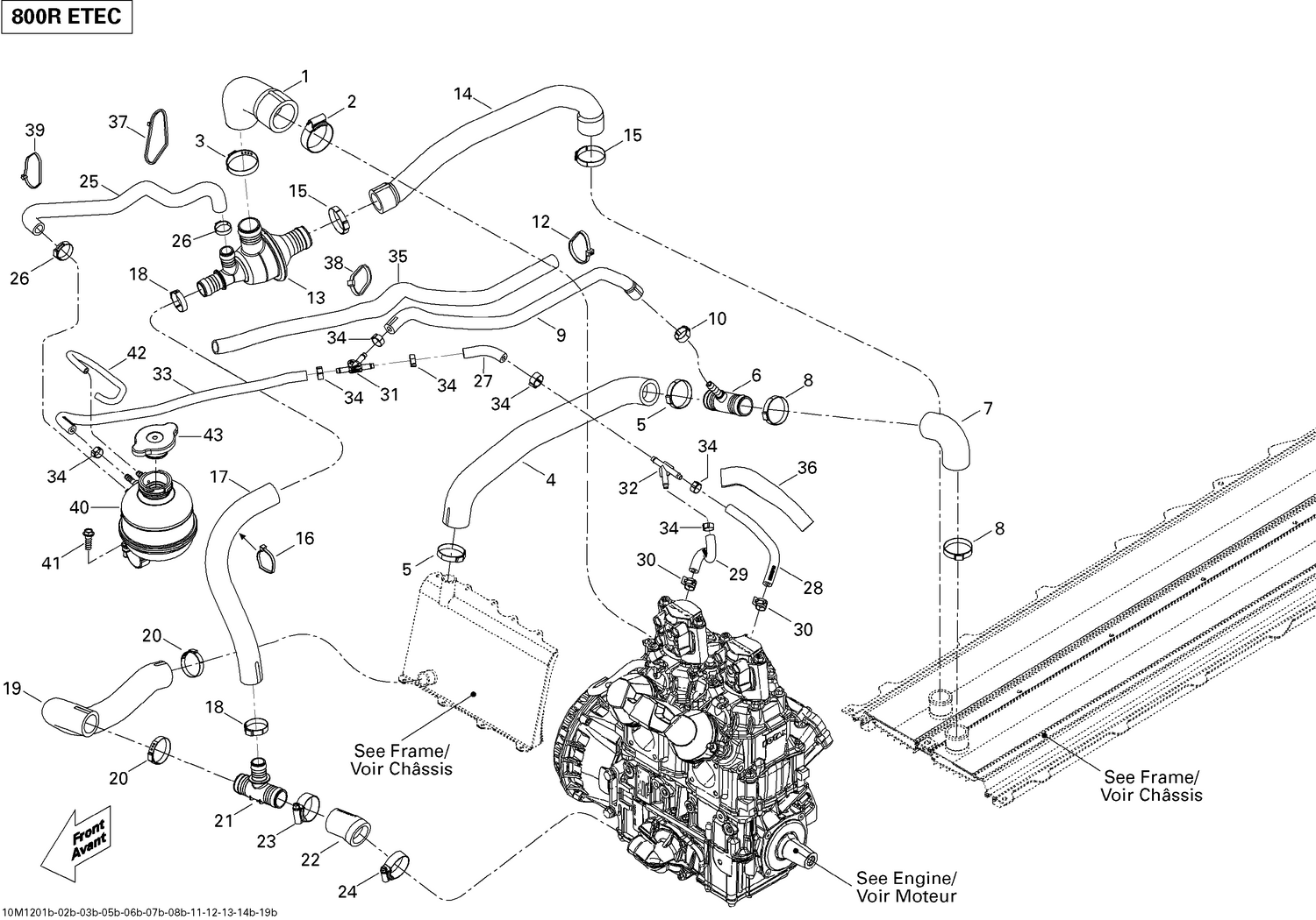 01- Cooling System 800R ETEC