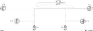 08- Electric - Front Wiring Harness - 710007441 Schematic