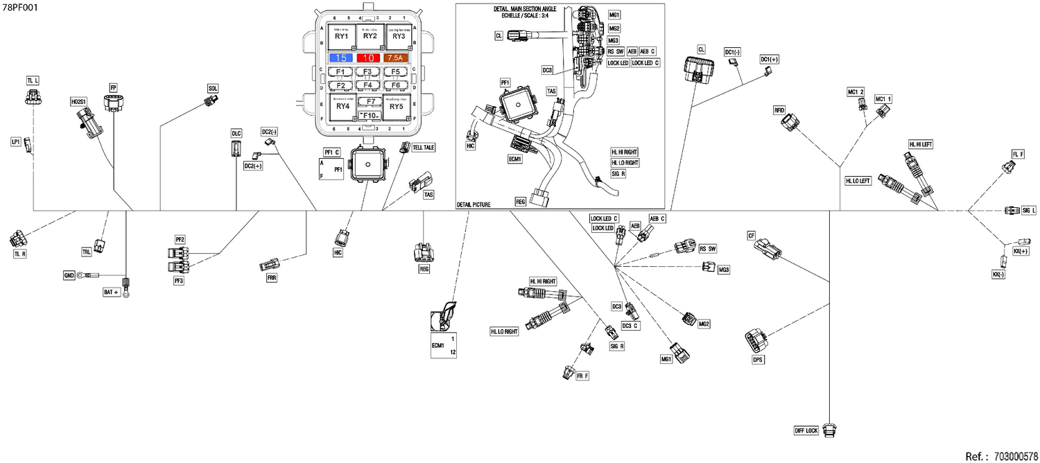 08- Electric - Main Harness - 710010290