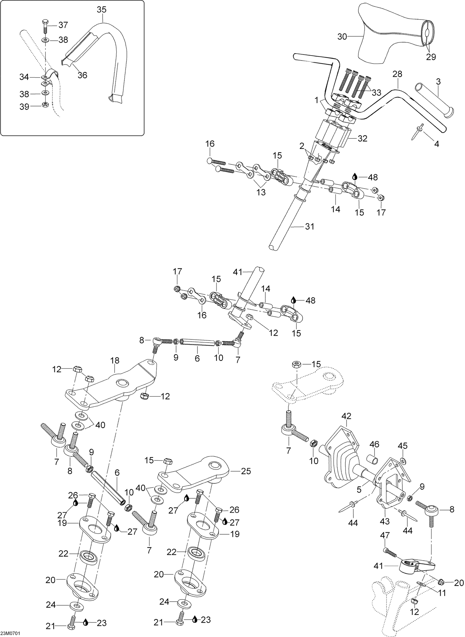 07- Steering System 600 SUV
