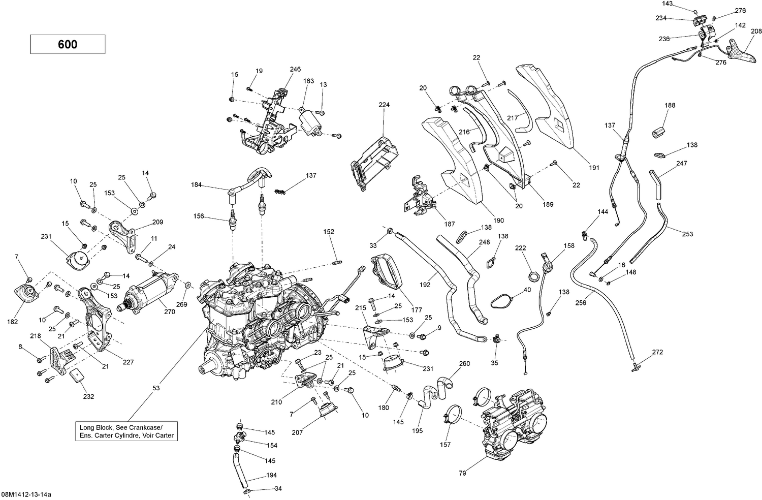 01- Engine And Engine Support _08M1412