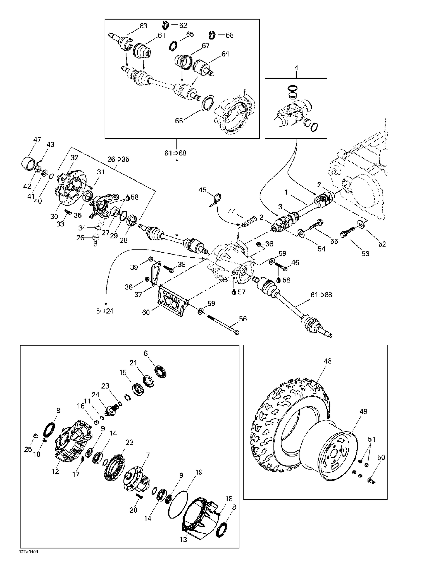 05- Drive System, Front