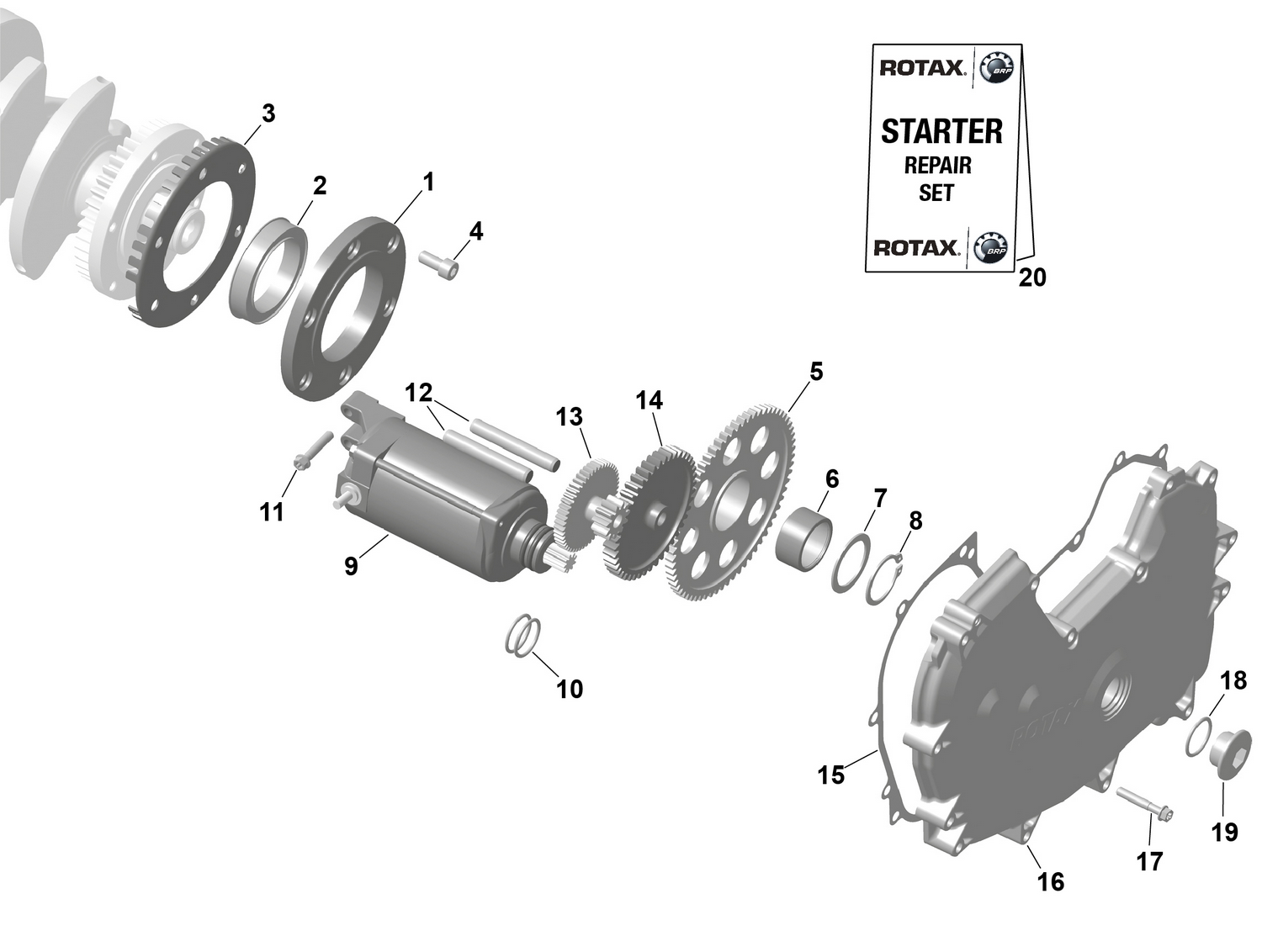 01- ROTAX - E-Starter
